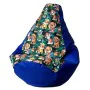 Pouffe GO GIFT Blue Oxford tejido antidesgarros The Canine Unit 105 x 80 cm by GO GIFT, Footstools - Ref: S9143153, Price: 59...