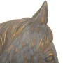 Deko-Figur Alexandra House Living Grau Gold Polyesterharz Pferd 15 x 31 x 31 cm von Alexandra House Living, Sammlerstücke - R...