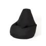 Pouf GO GIFT Noir 130 x 90 cm Poire de GO GIFT, Fauteuils poire - Réf : S9143181, Prix : 62,65 €, Remise : %