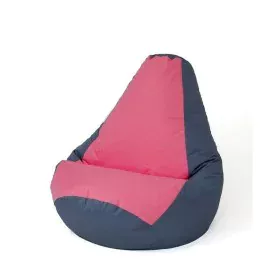 Pouf GO GIFT Gris Rose 130 x 90 cm Poire de GO GIFT, Fauteuils poire - Réf : S9143223, Prix : 65,92 €, Remise : %