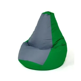 Pouf GO GIFT Vert Gris 105 x 80 cm Poire de GO GIFT, Fauteuils poire - Réf : S9143234, Prix : 52,45 €, Remise : %