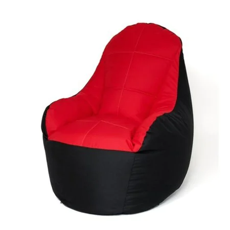 Pouffe GO GIFT Black Red Oxford tejido antidesgarros by GO GIFT, Footstools - Ref: S9143238, Price: 99,75 €, Discount: %