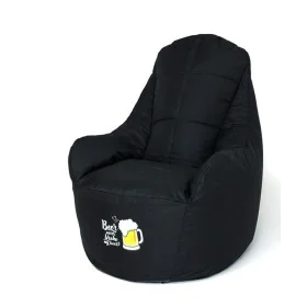 Pouf GO GIFT Noir Oxford tejido antidesgarros de GO GIFT, Poufs - Réf : S9143240, Prix : 91,88 €, Remise : %