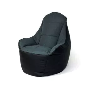 Pouffe GO GIFT Black Graphite Oxford tejido antidesgarros by GO GIFT, Footstools - Ref: S9143250, Price: 91,88 €, Discount: %