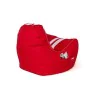 Puff GO GIFT Bianco Rosso Oxford tejido antidesgarros 140 x 100 x 100 cm 140 x 100 cm di GO GIFT, Pouf - Rif: S9143258, Prezz...