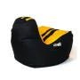 Pouf GO GIFT Jaune Noir Oxford tejido antidesgarros 140 x 100 x 100 cm 140 x 100 cm de GO GIFT, Poufs - Réf : S9143260, Prix ...