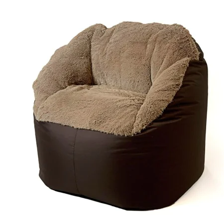 Pouffe GO GIFT Coffee Oxford tejido antidesgarros by GO GIFT, Footstools - Ref: S9143266, Price: 117,73 €, Discount: %