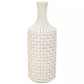 Vase Alexandra House Living White Polyresin 14 x 39 x 14 cm by Alexandra House Living, Vases - Ref: D1632263, Price: 29,02 €,...