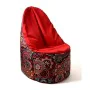 Pouffe GO GIFT Red Oxford by GO GIFT, Footstools - Ref: S9143291, Price: 92,87 €, Discount: %