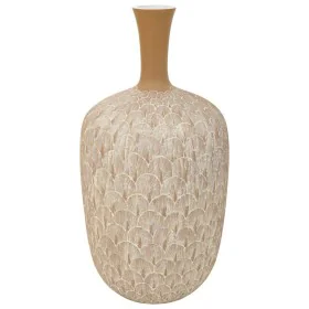 Vase Alexandra House Living Blanc Doré Polyrésine 21 x 41 x 21 cm de Alexandra House Living, Vases - Réf : D1632264, Prix : 4...