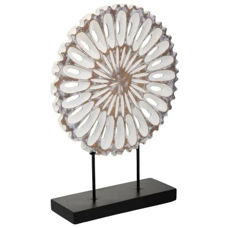 Figura Decorativa Alexandra House Living Branco Poliresina 9 x 40 x 29 cm de Alexandra House Living, Colecionáveis - Ref: D16...