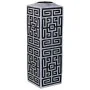 Vase Alexandra House Living Grey Silver Polyresin 12 x 38 x 12 cm by Alexandra House Living, Vases - Ref: D1632271, Price: 24...