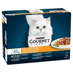 Aliments pour chat Purina Gourmet Perle Thon Dinde Agneau Canard 12 x 85 g de Purina, Humide - Réf : S9144113, Prix : 8,05 €,...