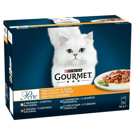 Cibo per gatti Purina Gourmet Perle Tonno Tacchino Agnello Anatra 12 x 85 g di Purina, Umido - Rif: S9144113, Prezzo: 8,05 €,...