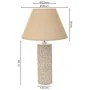 Lampada da tavolo Alexandra House Living Beige Poliresina 220-240 V 14 x 51 x 14 cm di Alexandra House Living, Lampade da tav...