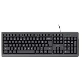 Clavier Trust 24639 Noir Anglais EEUU QWERTY de Trust, Claviers - Réf : S9144413, Prix : 15,85 €, Remise : %