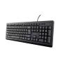 Tastatur Trust 24639 Schwarz Englisch EEUU QWERTY von Trust, Tastaturen - Ref: S9144413, Preis: 15,66 €, Rabatt: %