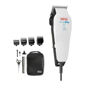 Hair clipper for pets Show Pro Wahl 20110-0460 Stainless steel 19 x 3,1 x 2 cm White by Wahl, Electric shavers and blades - R...