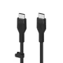 USB-C to USB-C Cable Belkin BOOST↑CHARGE Flex Black 2 m (1 Unit) by Belkin, USB Cables - Ref: S9144553, Price: 13,43 €, Disco...