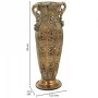 Vase Alexandra House Living Gold Iron 11 x 34 x 11 cm by Alexandra House Living, Vases - Ref: D1632287, Price: 23,16 €, Disco...