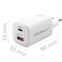 Wall Charger Qoltec 50765 White 65 W by Qoltec, Chargers - Ref: S9145144, Price: 27,18 €, Discount: %