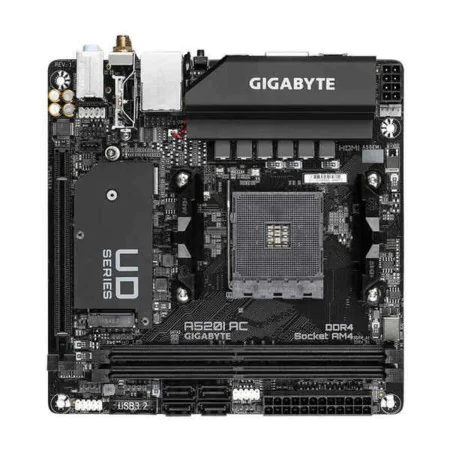 Carte Mère Gigabyte A520I AC AM4  AMD A520 AMD AMD AM4 de Gigabyte, Cartes mères - Réf : S9145188, Prix : 123,14 €, Remise : %