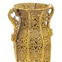 Vase Alexandra House Living Gold Iron 12 x 38 x 16 cm by Alexandra House Living, Vases - Ref: D1632288, Price: 25,58 €, Disco...