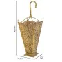 Umbrella stand Alexandra House Living Gold 27 x 80 x 27 cm by Alexandra House Living, Umbrella Stands - Ref: D1632294, Price:...