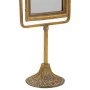 Specchio con Supporto Alexandra House Living Oro Resina 9 x 35 x 18 cm di Alexandra House Living, Specchi da tavolo - Rif: D1...