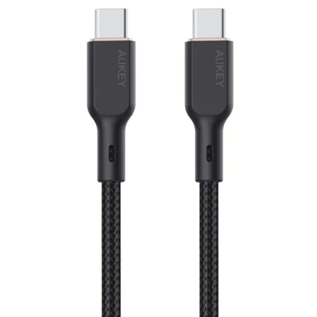 Cabo USB-C Aukey CB-KCC102 Preto 1,8 m de Aukey, Cabos USB - Ref: S9145553, Preço: 15,17 €, Desconto: %