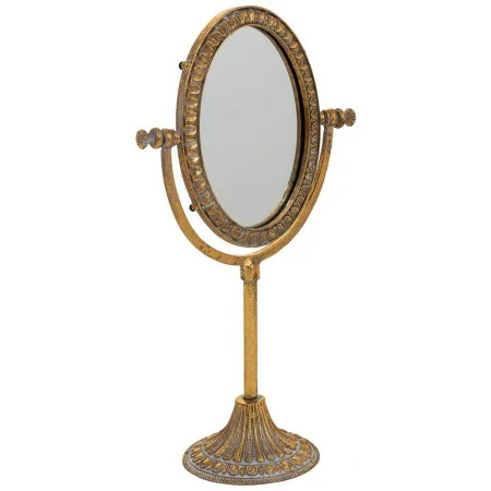 Mirror with Mounting Bracket Alexandra House Living Gold Resin 9 x 30 x 17 cm by Alexandra House Living, Tabletop Mirrors - R...