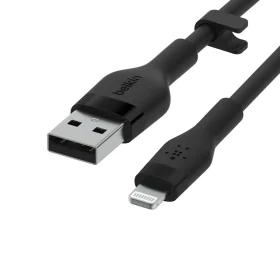 Cable USB a Lightning Belkin CAA008BT3MBK Negro 3 m de Belkin, Cables Lightning - Ref: S9145604, Precio: 13,59 €, Descuento: %