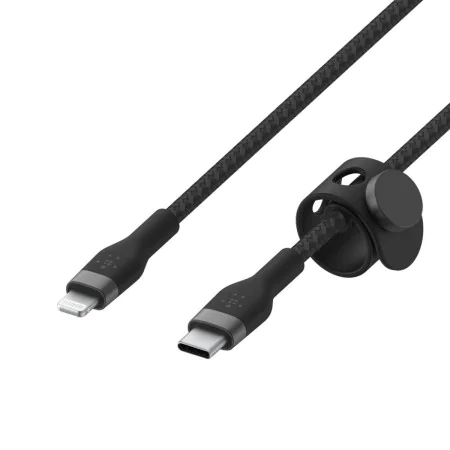 Câble USB-C vers Lightning Belkin CAA011BT2MBK Noir 2 m (1 Unité) de Belkin, Câbles USB - Réf : S9145605, Prix : 26,70 €, Rem...