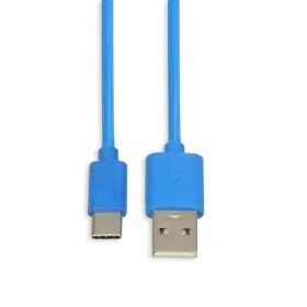 Cable USB-C a USB Ibox IKUMTCB Azul 1 m de Ibox, Cables USB - Ref: S9145810, Precio: 2,49 €, Descuento: %