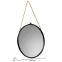 Miroir mural Alexandra House Living Noir verre Fer 1 x 60 x 60 cm de Alexandra House Living, Miroirs muraux - Réf : D1632305,...