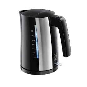 Bouilloire et Théière Melitta LOOK AQUA II BLACK EU Noir/Argenté Acier inoxydable 2400 W 1,7 L de Melitta, Bouilloires électr...