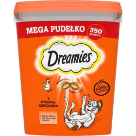 Collation pour Chat Dreamies Mega 2 x 350 g Poulet Fromage 350 g de Dreamies, Snacks - Réf : S9146382, Prix : 7,76 €, Remise : %