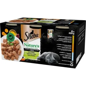 Cibo per gatti Sheba Kit Fegato Uccelli 400 g di Sheba, Umido - Rif: S9146383, Prezzo: 13,33 €, Sconto: %