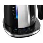 Water Kettle and Electric Teakettle Melitta LOOK AQUA DELUXE BLACK EU Black/Silver Stainless steel 2400 W 1,7 L by Melitta, E...