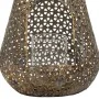 Portacandele Alexandra House Living Oro Vetro Ferro 19 x 43 x 19 cm di Alexandra House Living, Candelieri e portacandele - Ri...