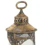 Bougeoir Alexandra House Living Or verre Fer 17 x 42 x 17 cm de Alexandra House Living, Bougeoirs et chandeliers - Réf : D163...