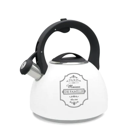 Teapot Feel Maestro MR-1324 White Black Stainless steel 2,5 L by Feel Maestro, Tea and coffee sets - Ref: S9146700, Price: 17...