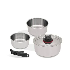 Saucepans Feel Maestro MR-3531-5 Black Steel by Feel Maestro, Casserole pans - Ref: S9146702, Price: 39,35 €, Discount: %