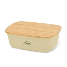 Breadbasket Feel Maestro MR-1776-IVORY Ivory Wood Plastic 1 Piece 34,5 x 13 x 23,5 cm by Feel Maestro, Food storage - Ref: S9...