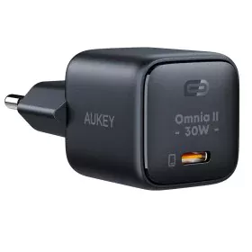 Wall Charger Aukey PA-B1L Black Black 30 W by Aukey, Chargers - Ref: S9147058, Price: 19,54 €, Discount: %