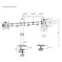 Soporte de Mesa para Pantalla MacLean MC-754N 17" 32" de MacLean, Brazos y soportes - Ref: S9147072, Precio: 37,95 €, Descuen...