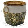 Planter Alexandra House Living Gold Iron 27 x 25 x 27 cm by Alexandra House Living, Cachepots - Ref: D1632327, Price: 27,02 €...