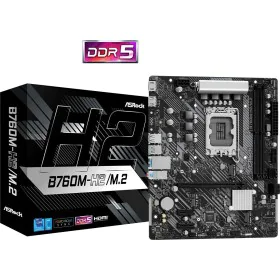 Motherboard ASRock B760M-H2/M.2 LGA 1700 Intel B760 by ASRock, Base plates - Ref: S9147385, Price: 105,34 €, Discount: %