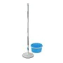 Mop with Bucket Esperanza EHS007 Blau Weiß Mikrofaser von Esperanza, Bodenwischer - Ref: S9147633, Preis: 13,15 €, Rabatt: %