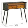 Hall Table with Drawers Alexandra House Living Brown Iron 35 x 81 x 90 cm by Alexandra House Living, Tables - Ref: D1632341, ...